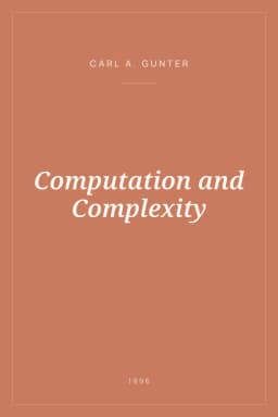 Portada de Computation and Complexity