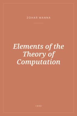 Portada de Elements of the Theory of Computation