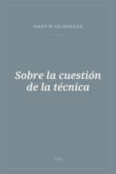 Portada de Sobre la cuestión de la técnica