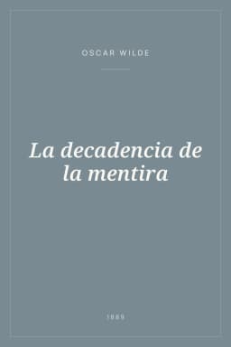 Portada de La decadencia de la mentira
