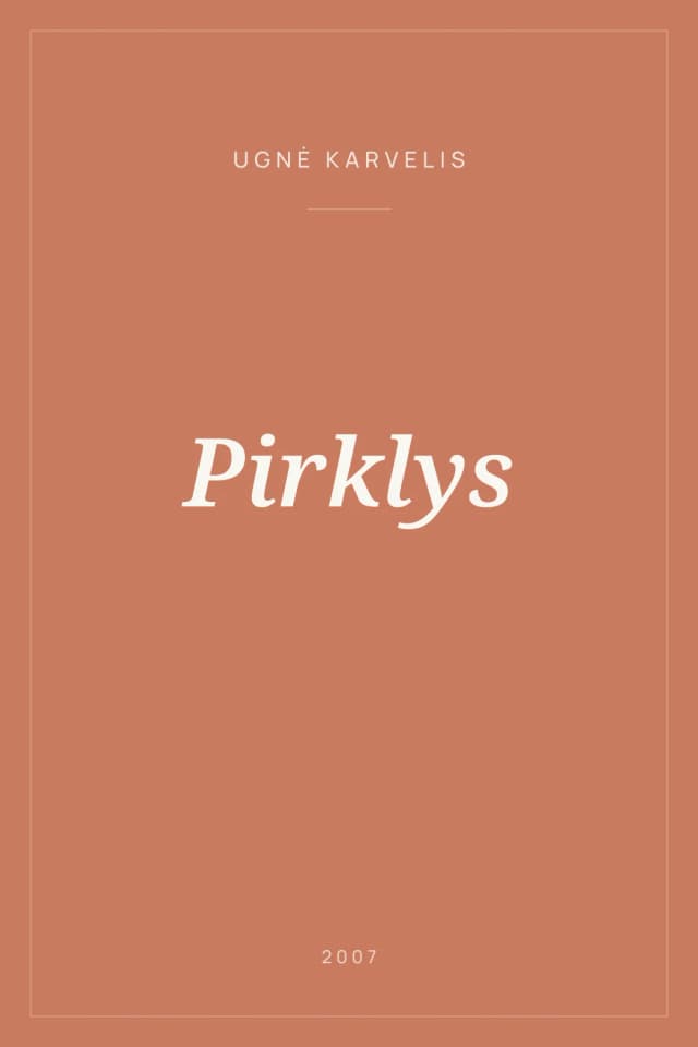 Portada de Pirklys