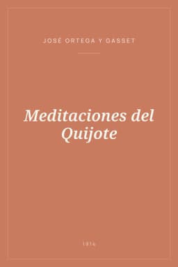 Portada de Meditaciones del Quijote