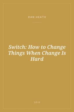 Portada de Switch: How to Change Things When Change Is Hard
