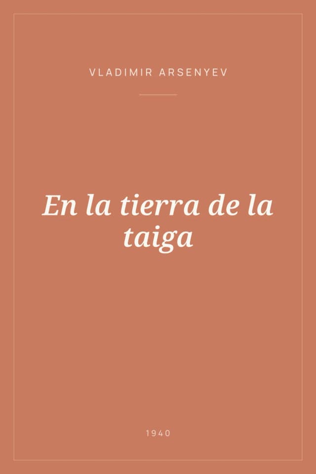 Portada de En la tierra de la taiga
