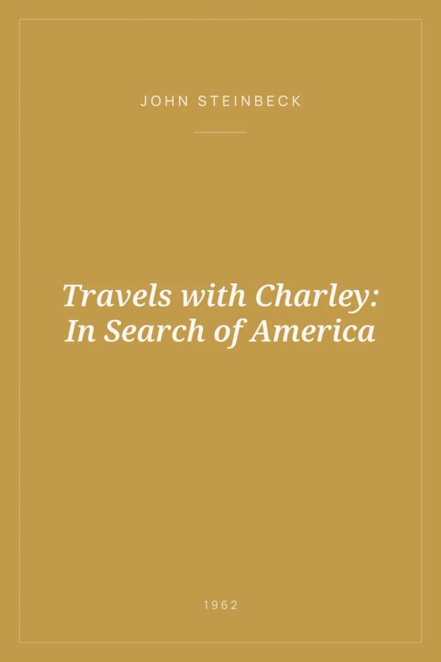 Portada de Travels with Charley: In Search of America