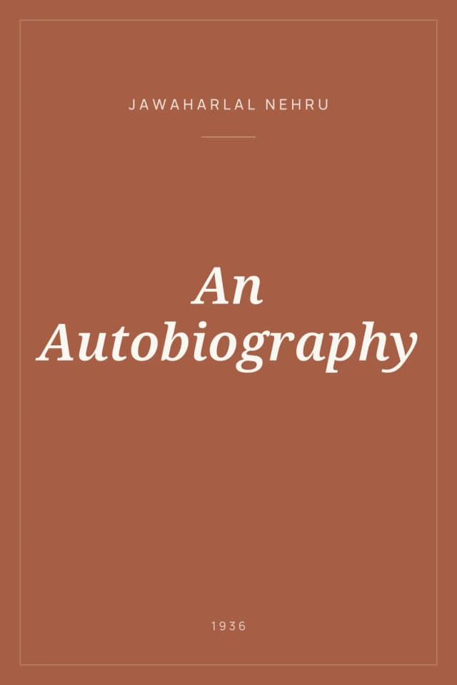 Portada de An Autobiography