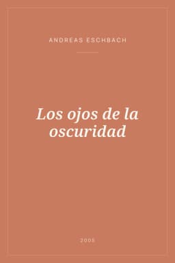 Portada de Los ojos de la oscuridad