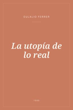 Portada de La utopía de lo real