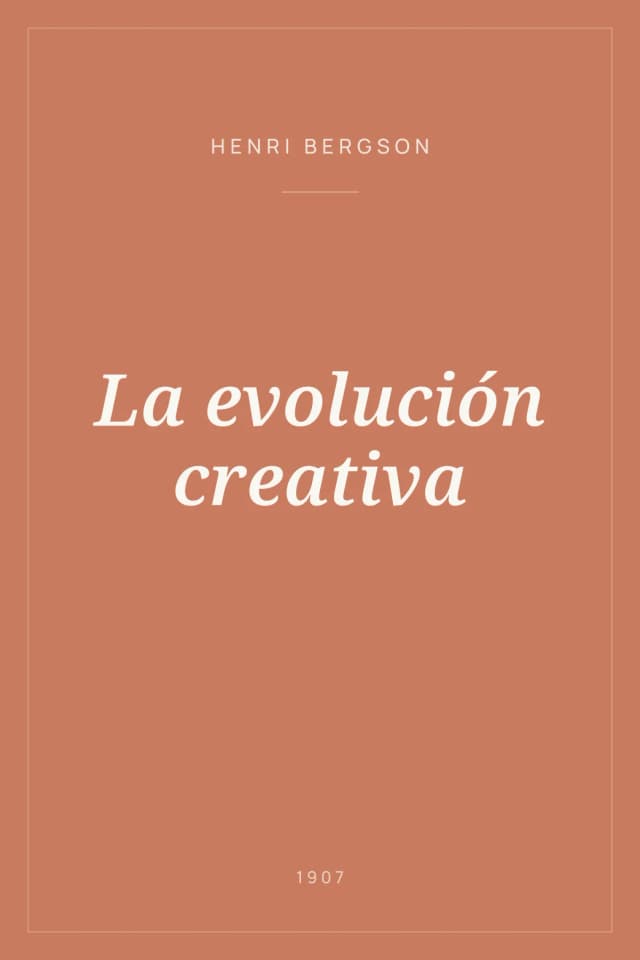 Portada de La evolución creativa