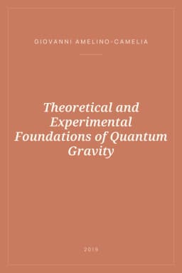 Portada de Theoretical and Experimental Foundations of Quantum Gravity