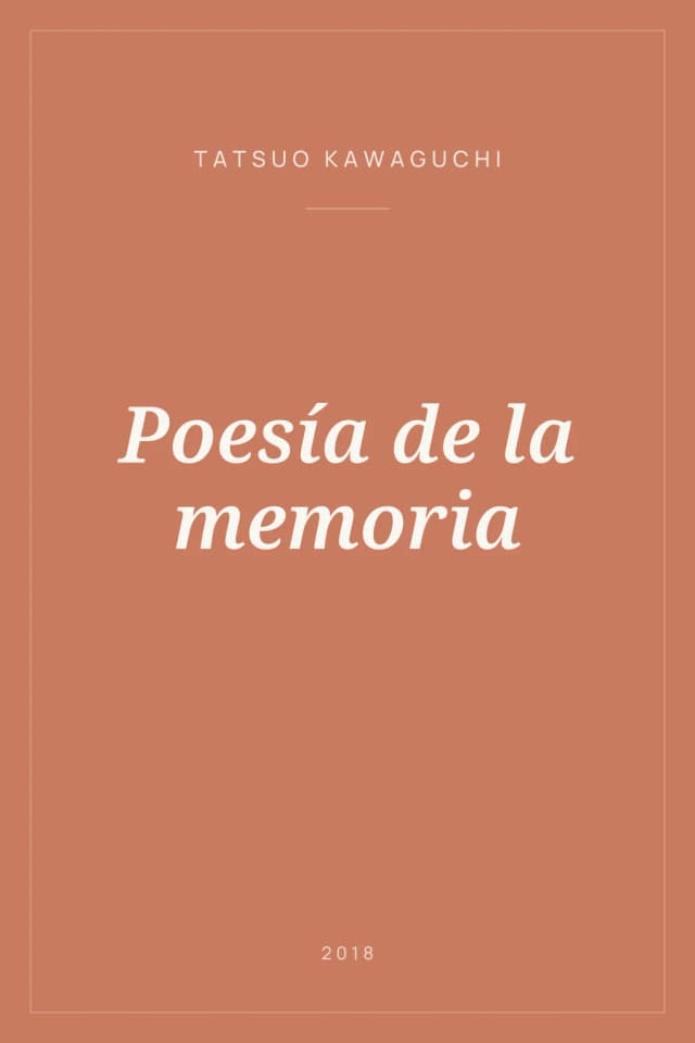 Portada de Poesía de la memoria