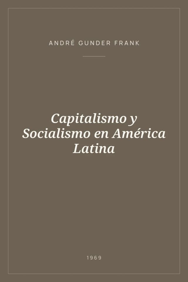 Portada de Capitalismo y Socialismo en América Latina