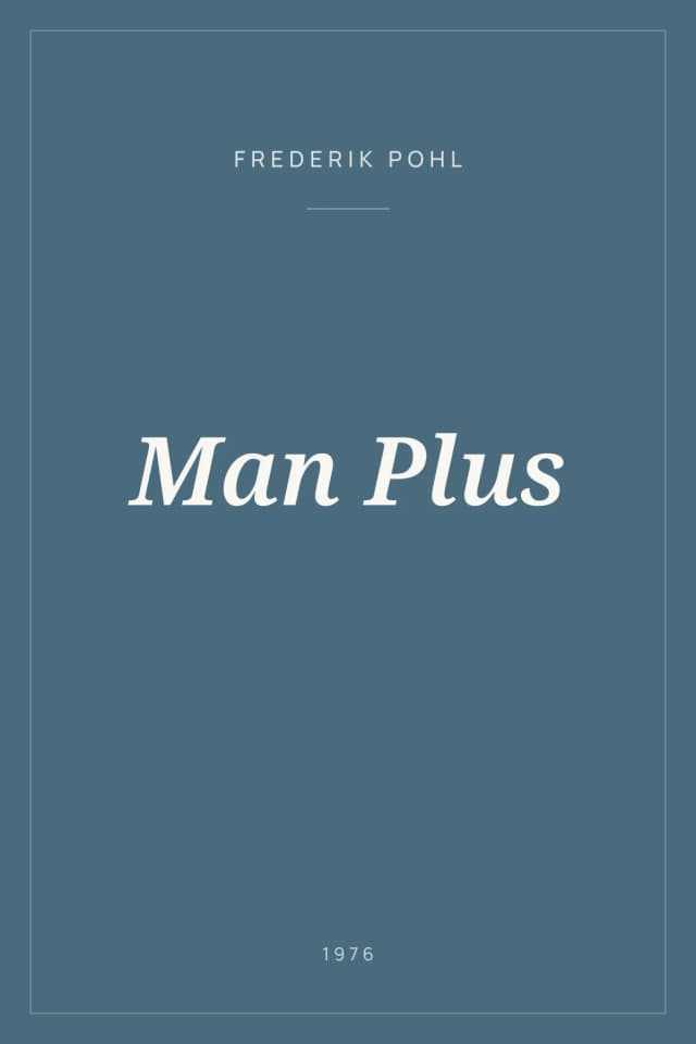 Portada de Man Plus
