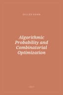 Portada de Algorithmic Probability and Combinatorial Optimization