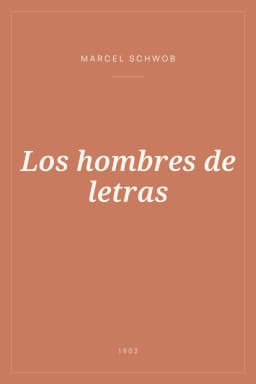 Portada de Los hombres de letras