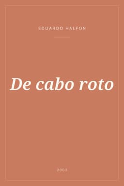 Portada de De cabo roto