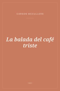 Portada de La balada del café triste