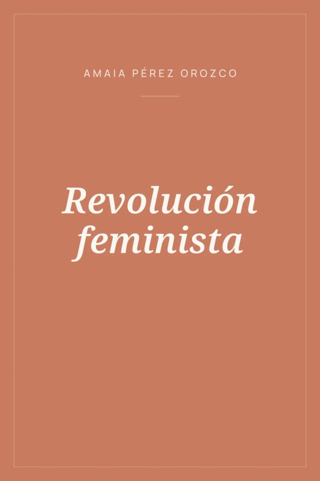 Portada de Revolución feminista