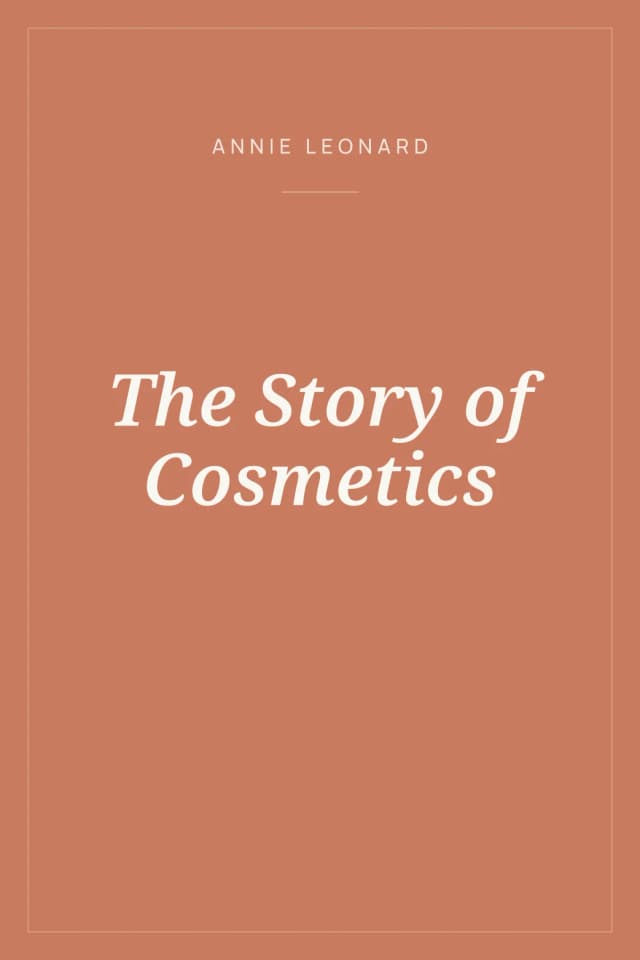 Portada de The Story of Cosmetics