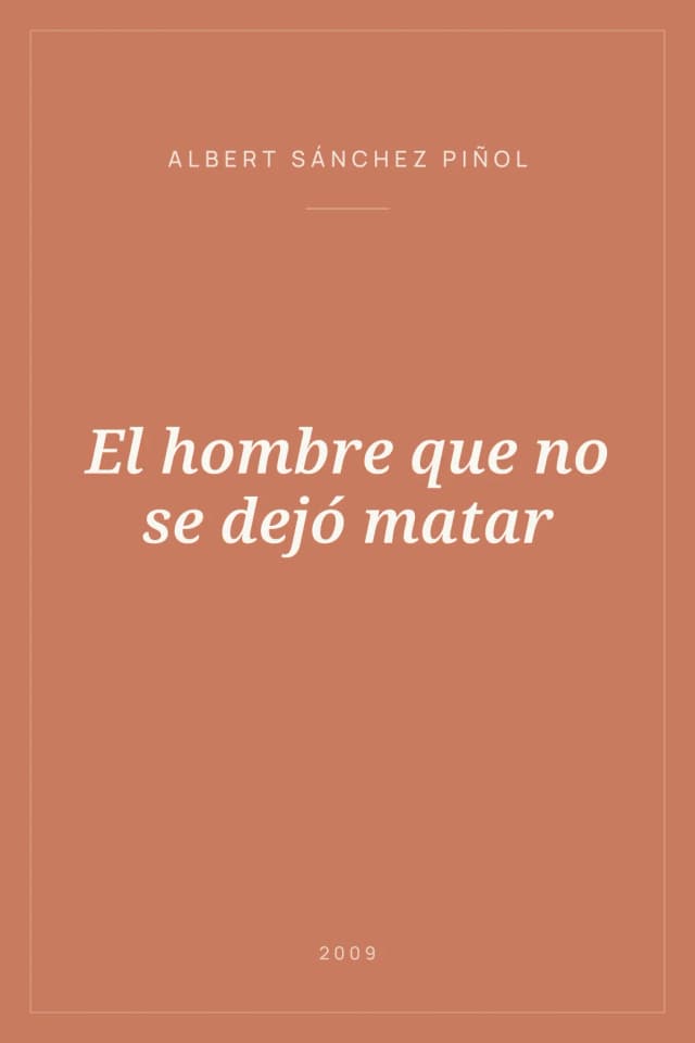 Portada de El hombre que no se dejó matar