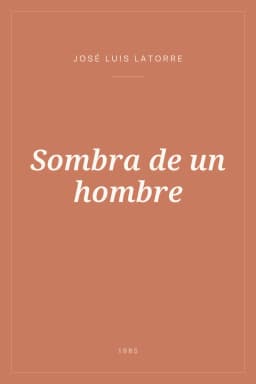 Portada de Sombra de un hombre