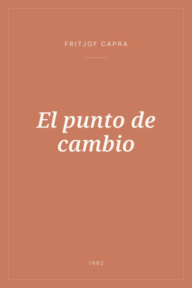Portada de El punto de cambio