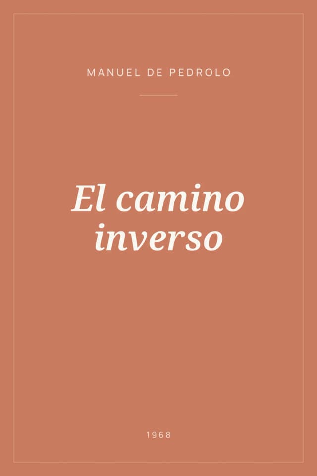 Portada de El camino inverso