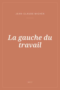 Portada de La gauche du travail