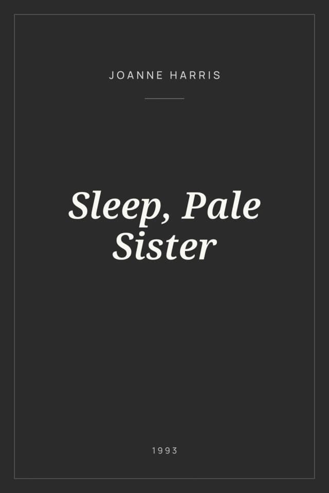Portada de Sleep, Pale Sister