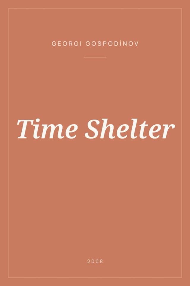 Portada de Time Shelter