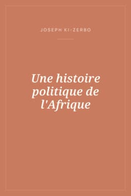 Portada de Une histoire politique de l'Afrique