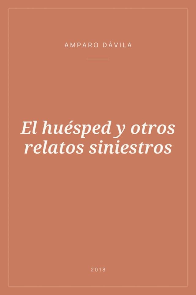 Portada de El huésped y otros relatos siniestros
