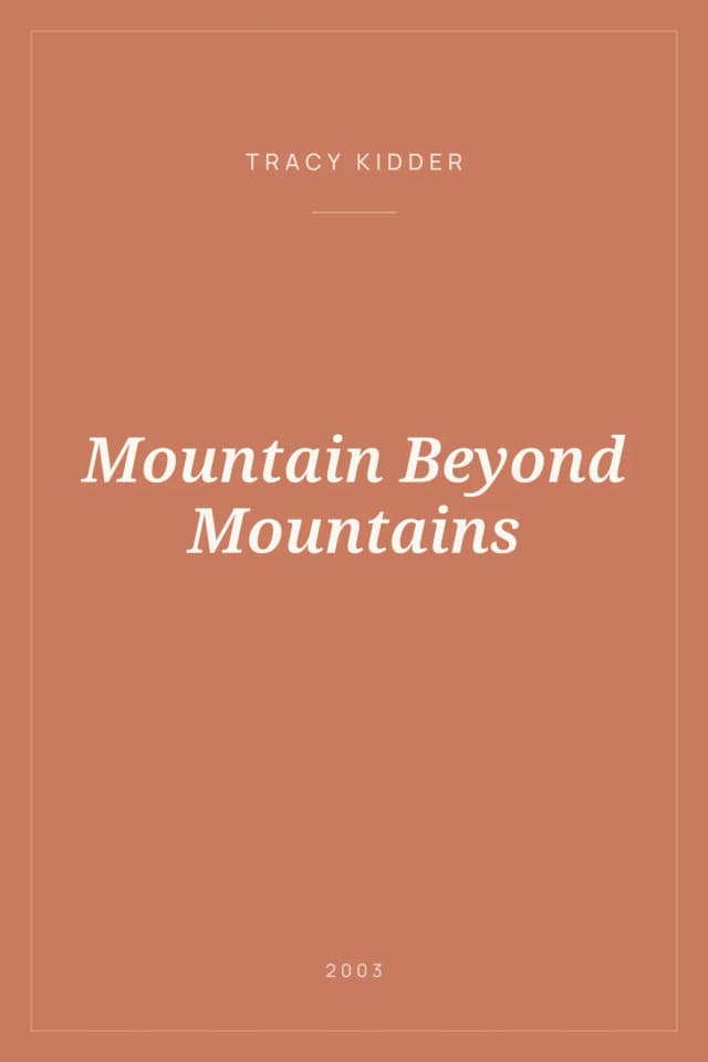 Portada de Mountain Beyond Mountains