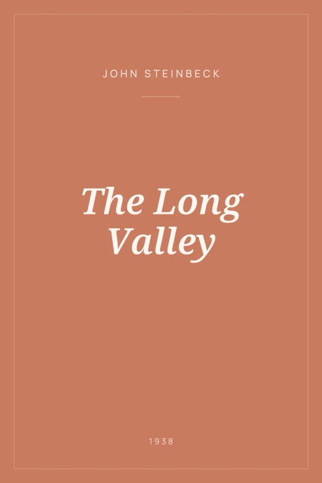 Portada de The Long Valley