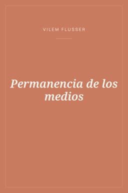 Portada de Permanencia de los medios