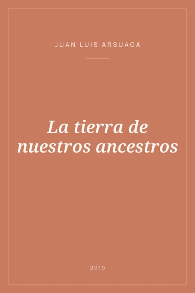 Portada de La tierra de nuestros ancestros
