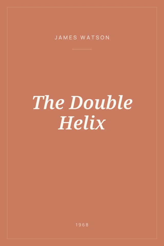 Portada de The Double Helix