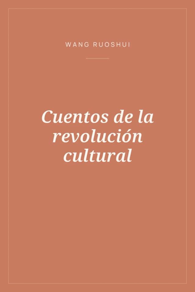 Portada de Cuentos de la revolución cultural