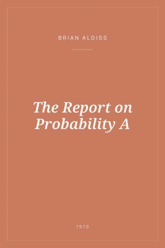 Portada de The Report on Probability A