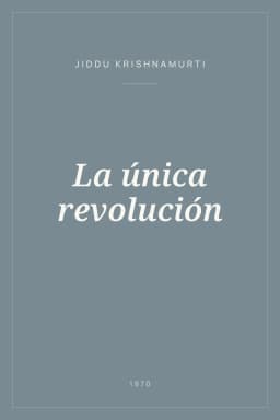 Portada de La única revolución