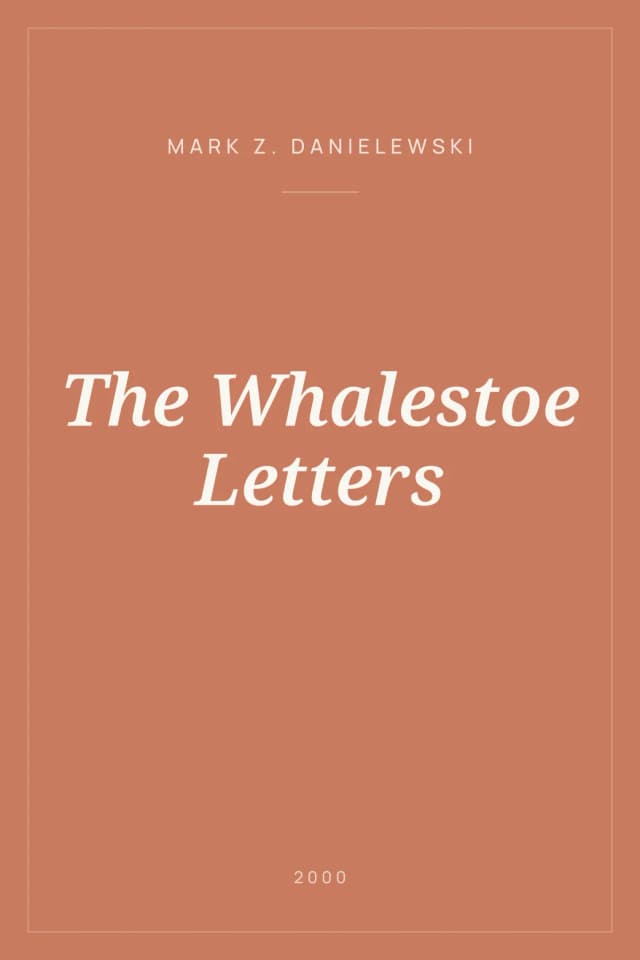 Portada de The Whalestoe Letters
