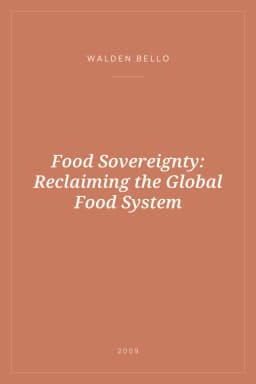 Portada de Food Sovereignty: Reclaiming the Global Food System