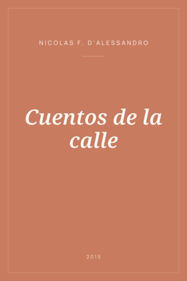 Portada de Cuentos de la calle