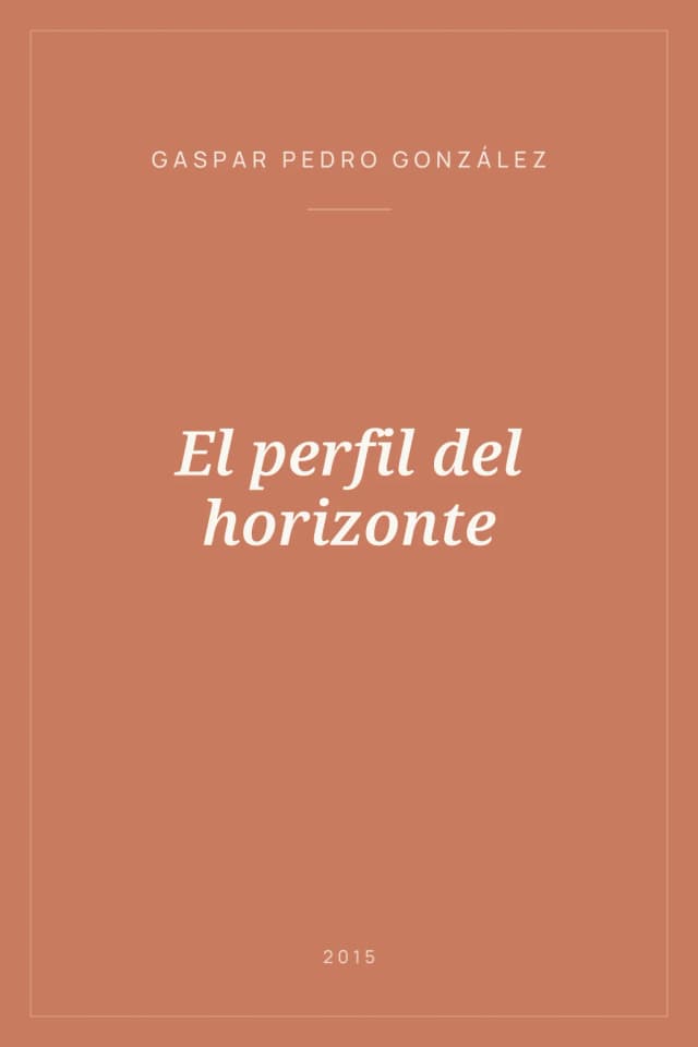 Portada de El perfil del horizonte