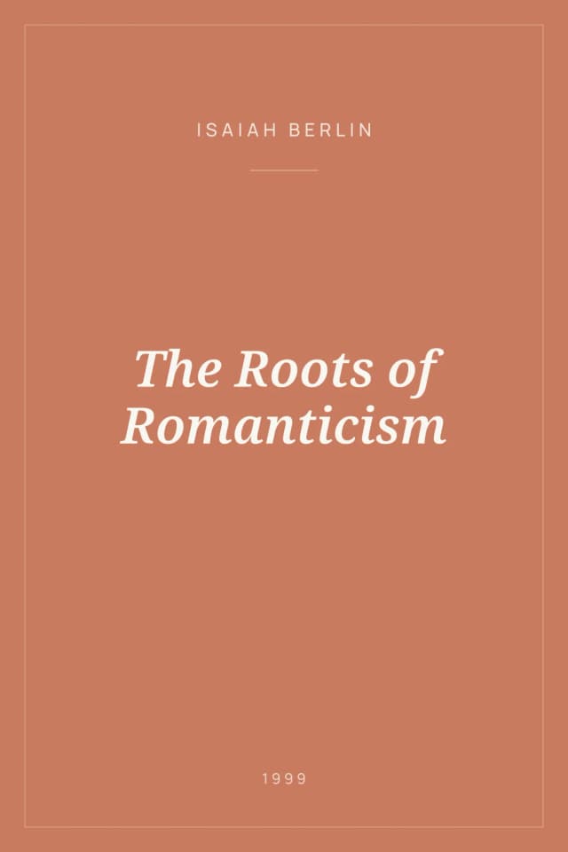 Portada de The Roots of Romanticism