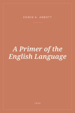 Portada de A Primer of the English Language