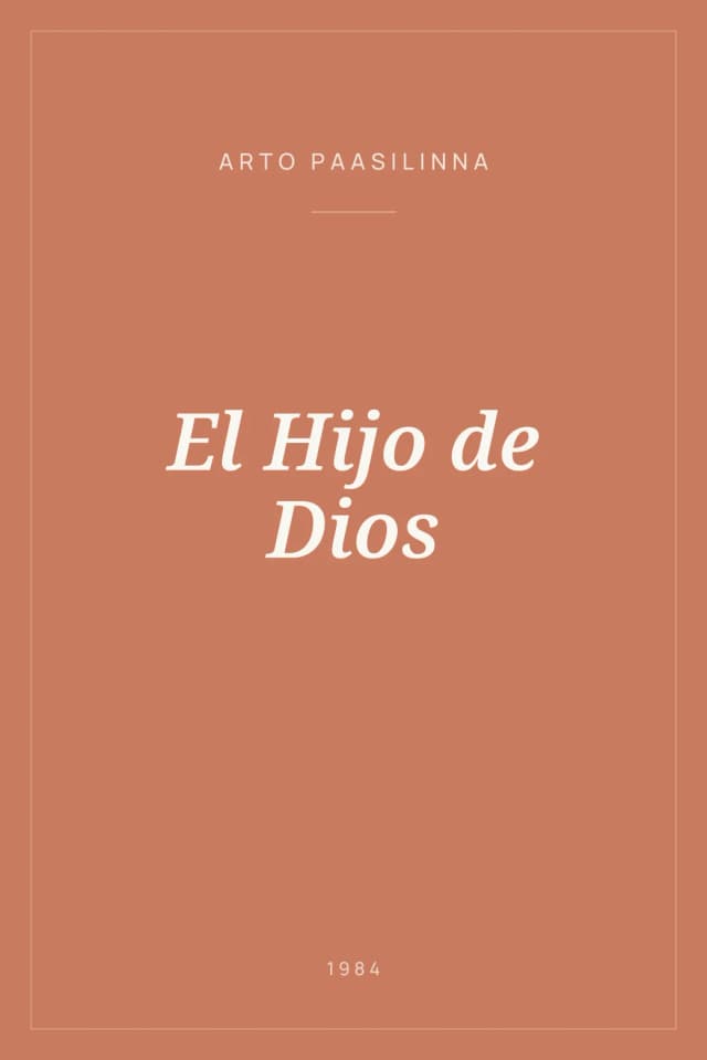 Portada de El Hijo de Dios