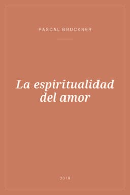 Portada de La espiritualidad del amor