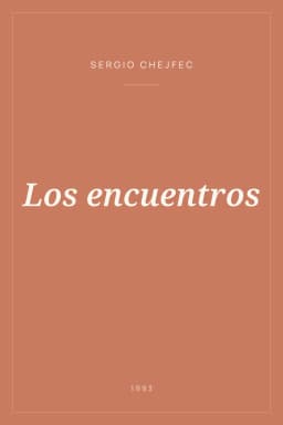 Portada de Los encuentros