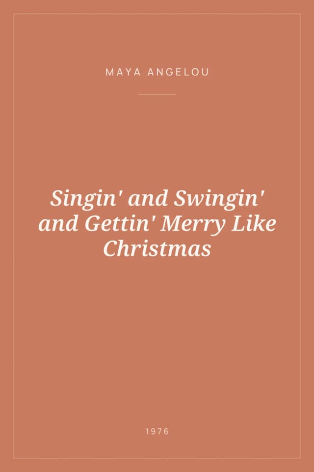Portada de Singin' and Swingin' and Gettin' Merry Like Christmas